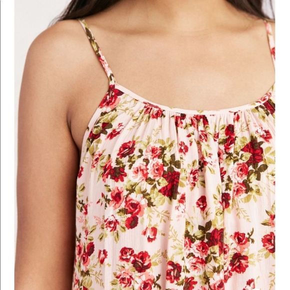 NWT Urban Outfitters Shirred Gauze Midi Slip Dress - Picture 7 of 8